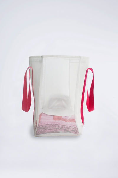 White Summer + Winter Tote NEW COLORWAY – Finder Goods