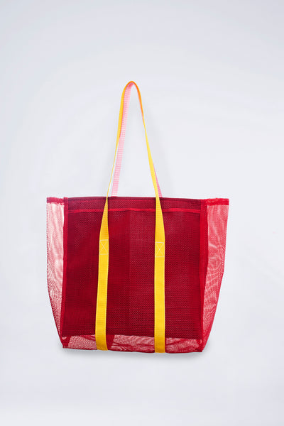 Red Daily Tote – Finder Goods