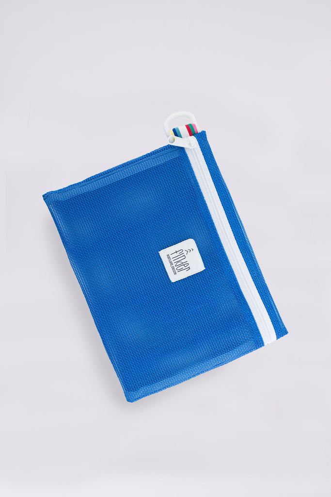 Electric Blue Travel Pouch Small