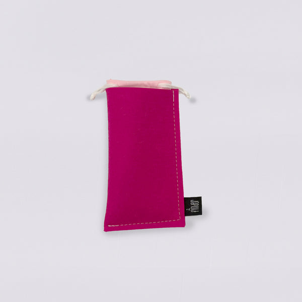 Eyeglass Case Hot Pink