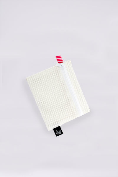 Mini Pouch Candy Stripe Ribbon