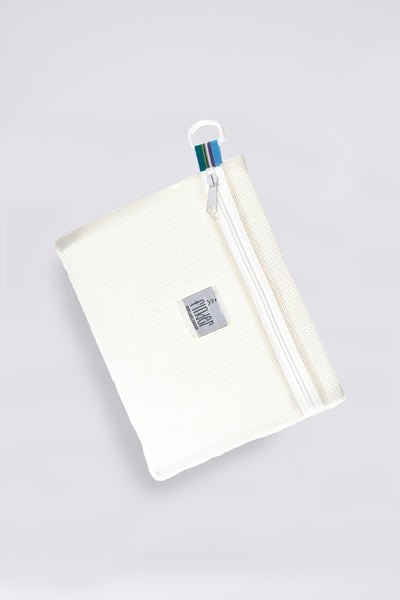 White Travel Pouch Small