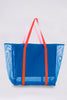 Electric Blue Summer + Winter Tote