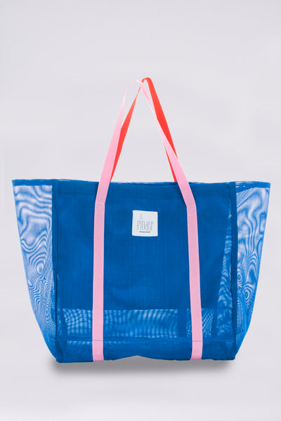 Electric Blue Summer + Winter Tote
