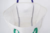 Finder Mesh Tote Bag Large Size White Wallet Pocket