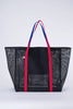 Finder Mesh Tote Bag Large Size Black